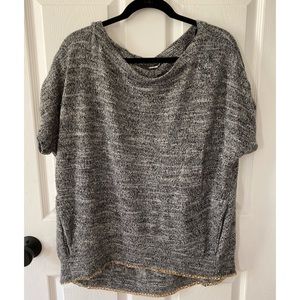 Diane Von Furstenberg Sweater w/ Chain Detail